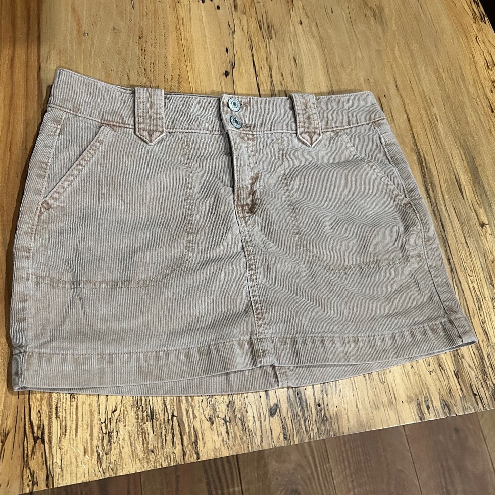 American eagle corduroy mini skirt